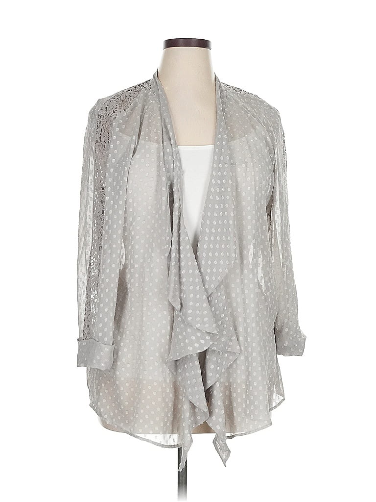Pre-owned Daniel Rainn Kimono In Silver