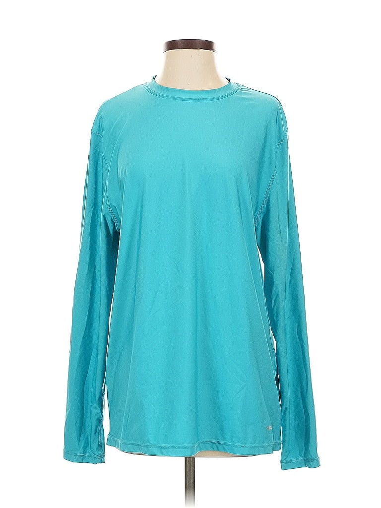 Pre-owned Sporti Long Sleeve T-shirt In Blue