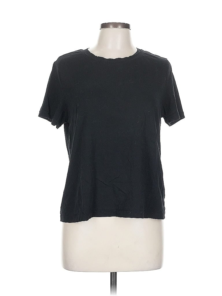Pre-owned Gap Short Sleeve T-shirt In Black