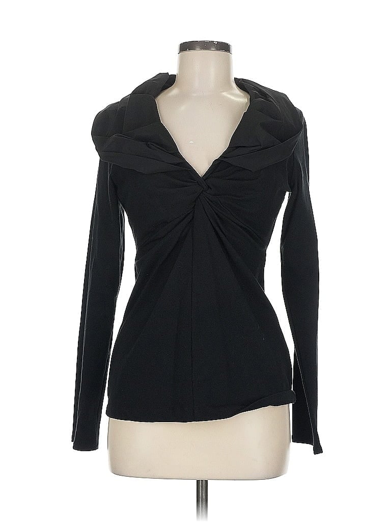 Click to view more detailed imagery on our partner's website Pre-owned Cabi Long Sleeve Top Black Cowl Neck Tops