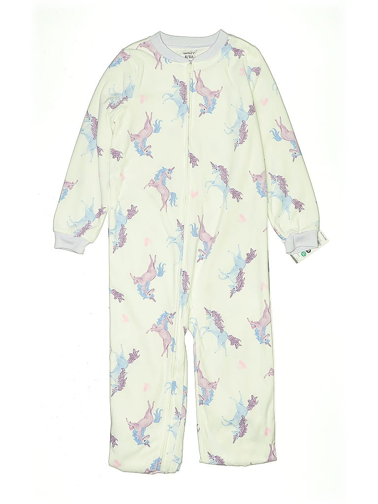 Click to view more detailed imagery on our partner's website Pre-owned Carter's Kids' Long Sleeve Onesie In White