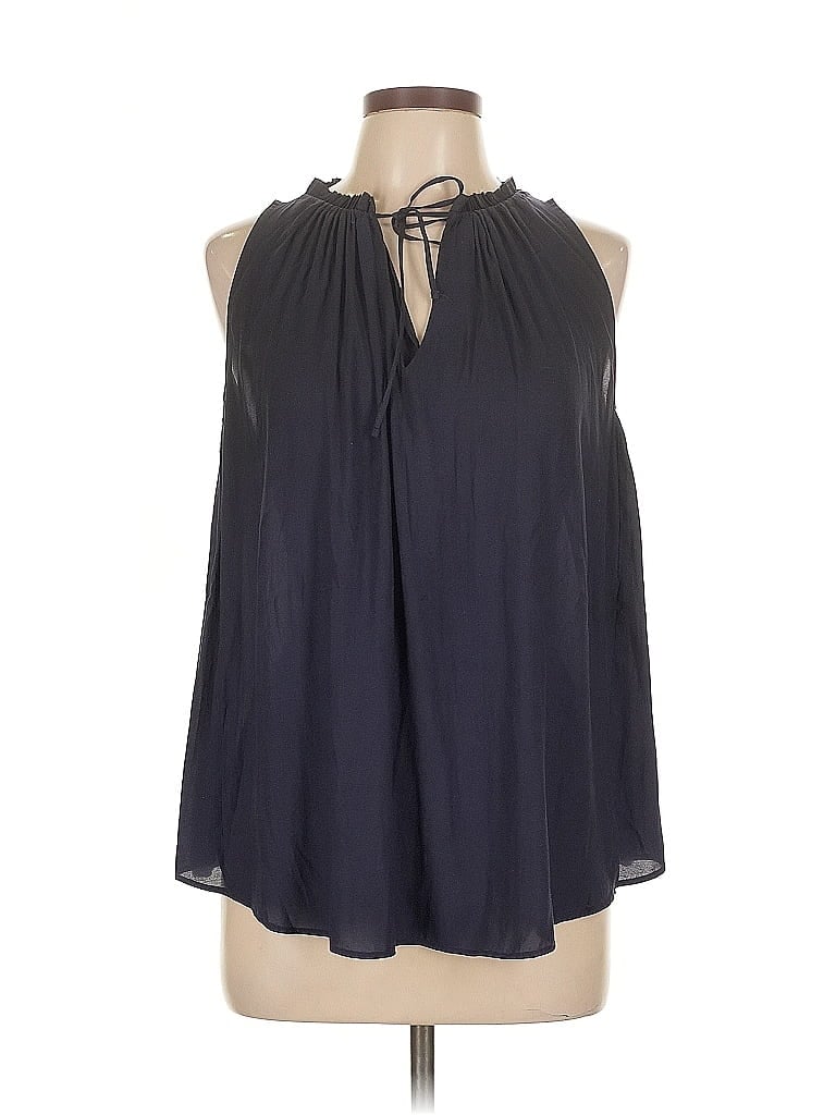 Pre-owned Gap Sleeveless Blouse In Blue