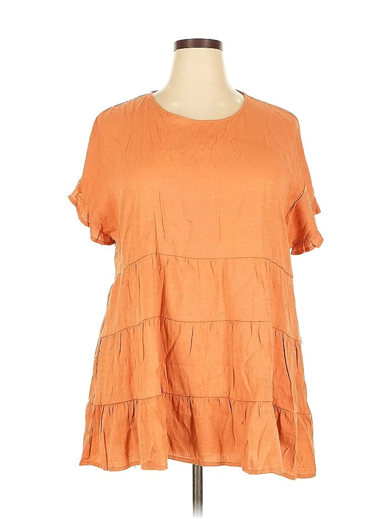 ANDREE BY UNIT Pre-owned Casual Dress In Orange