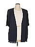 C&A 100% Polyester Black Kimono Size EU 46 / US 16 - photo 1
