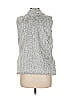 Dylan 100% Polyester Gray Faux Fur Vest Size M - photo 2