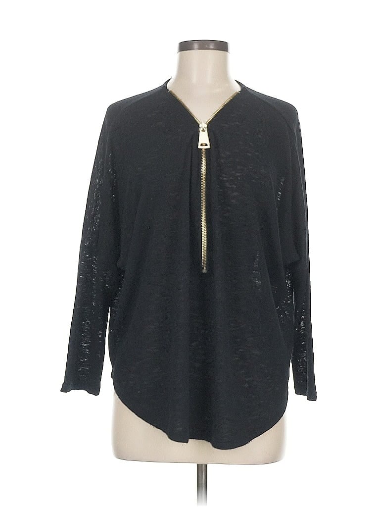 Pre-owned Alfani Cardigan Sweater In Black