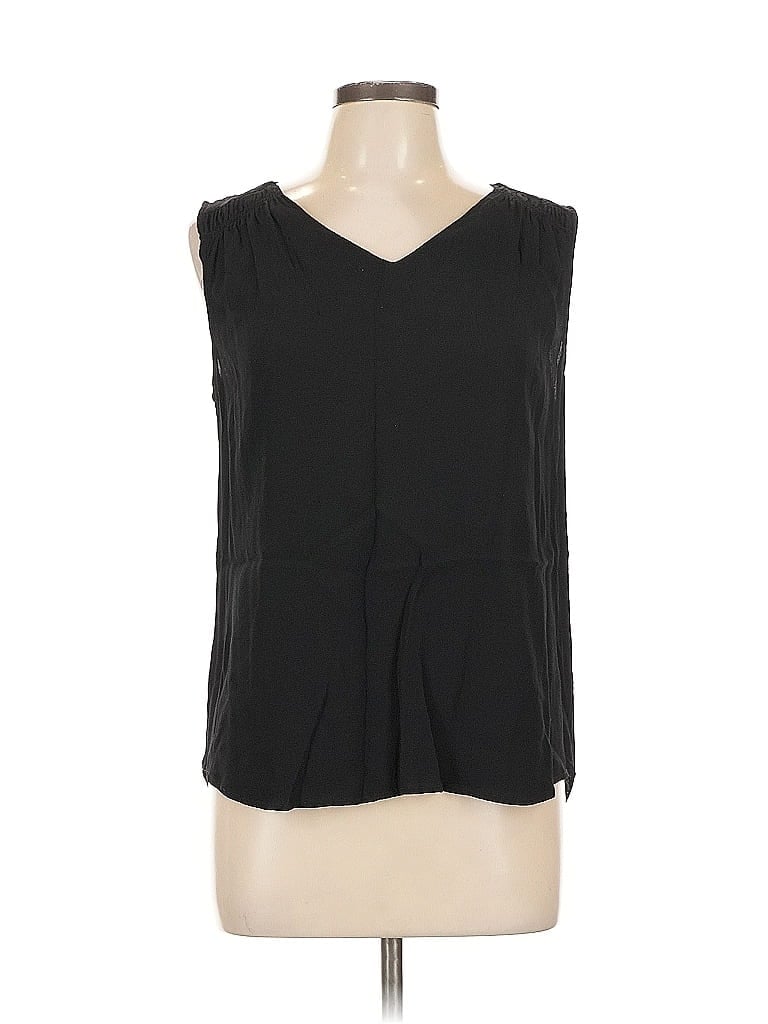 Pre-owned Daniel Rainn Sleeveless Blouse In Black