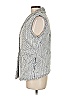 Dylan 100% Polyester Gray Faux Fur Vest Size M - photo 5