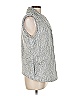 Dylan 100% Polyester Gray Faux Fur Vest Size M - photo 4