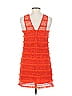 Ali & Jay 100% Polyester Orange Cocktail Dress Size XS - photo 2
