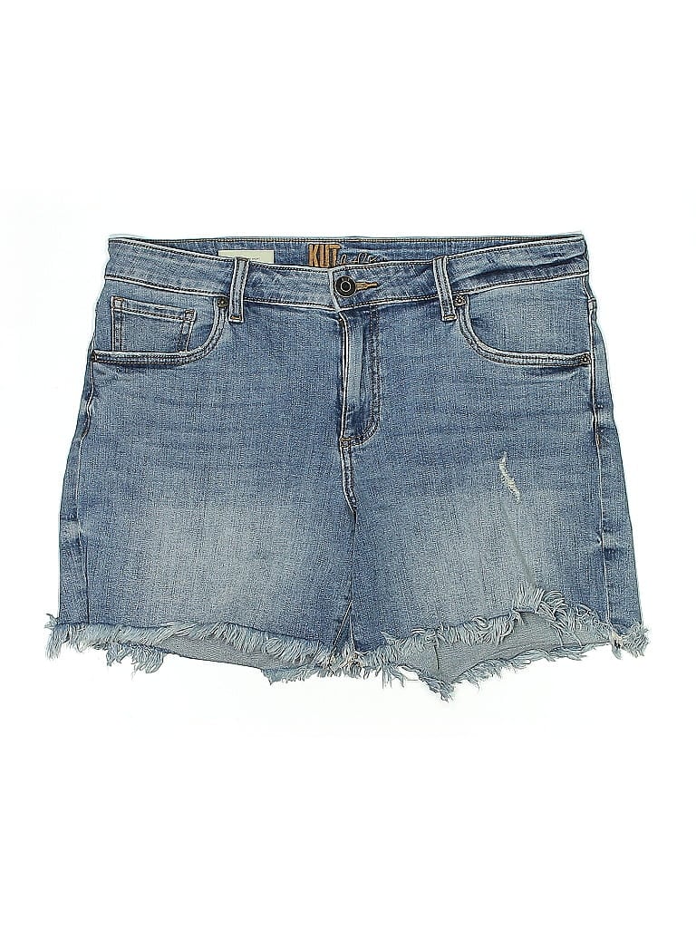 Pre-owned Kut From The Kloth Denim Shorts In Blue