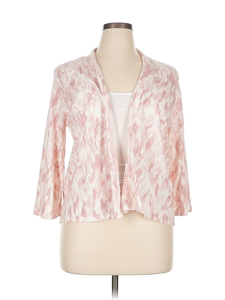 Click to view more detailed imagery on our partner's website Pre-owned Chico's Cardigan Sweater In Pink