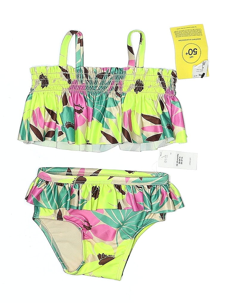 Click to view more detailed imagery on our partner's website Pre-owned Baby Gap Kids' Two Piece Swimsuit In Green