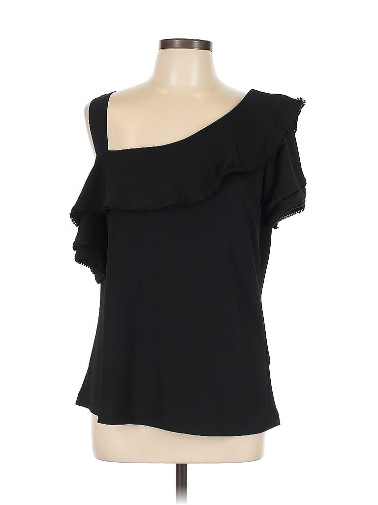 Pre-owned Banana Republic Sleeveless T-shirt In Black