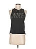 Nike 100% Polyester Black Active Tank Size M - photo 1
