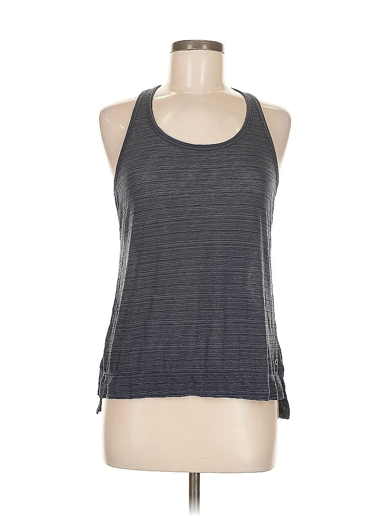 Pre-owned Gap Fit Active Tank Top In Gray