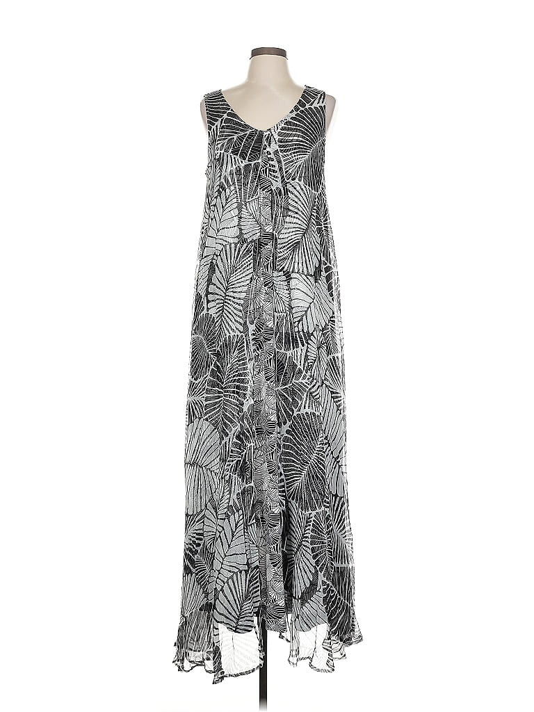 Pre-owned Soft Surroundings Casual Dress In Gray