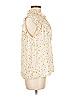 Pleione 100% Polyester Ivory Sleeveless Blouse Size M - photo 4