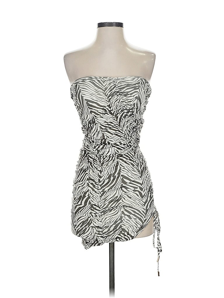 Click to view more detailed imagery on our partner's website Pre-owned Rare London Cocktail Dress In Silver