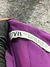 Zara 100% Polyester Hearts Purple Cocktail Dress Size XS - photo 7