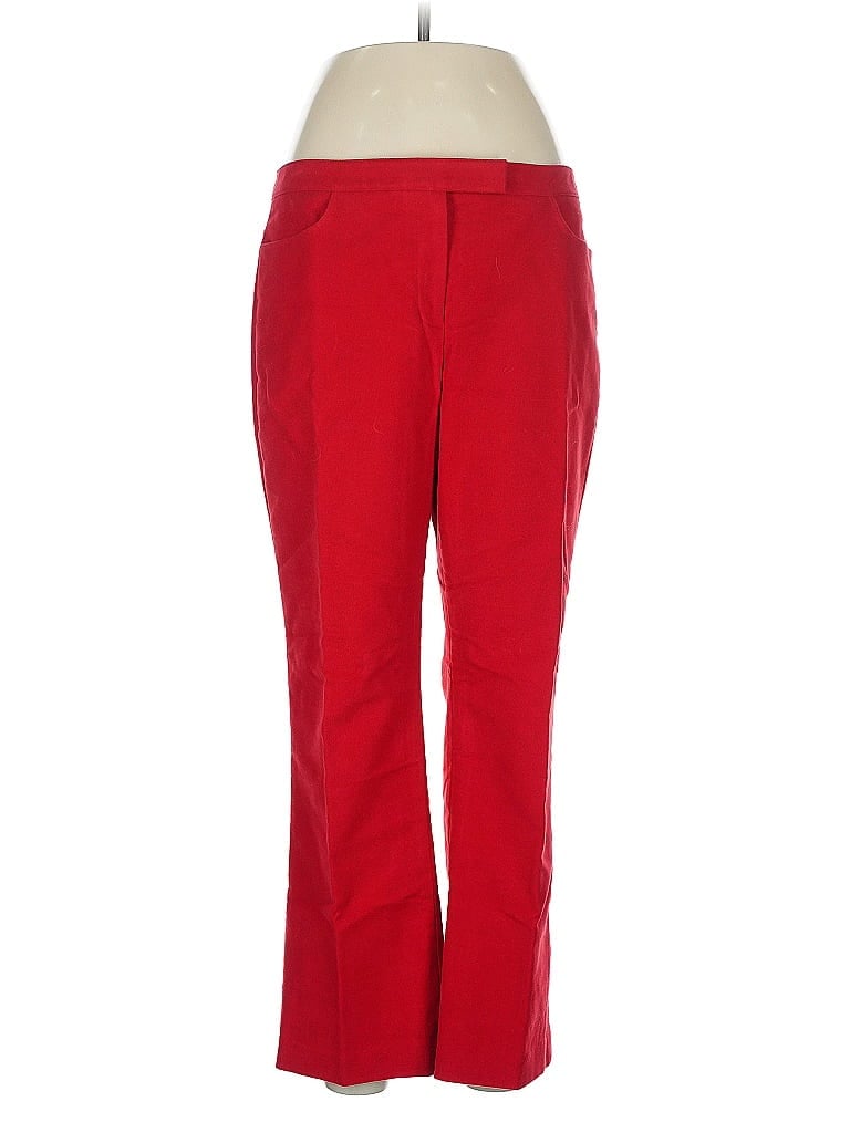 Pre-owned Theory Casual Pants In Red