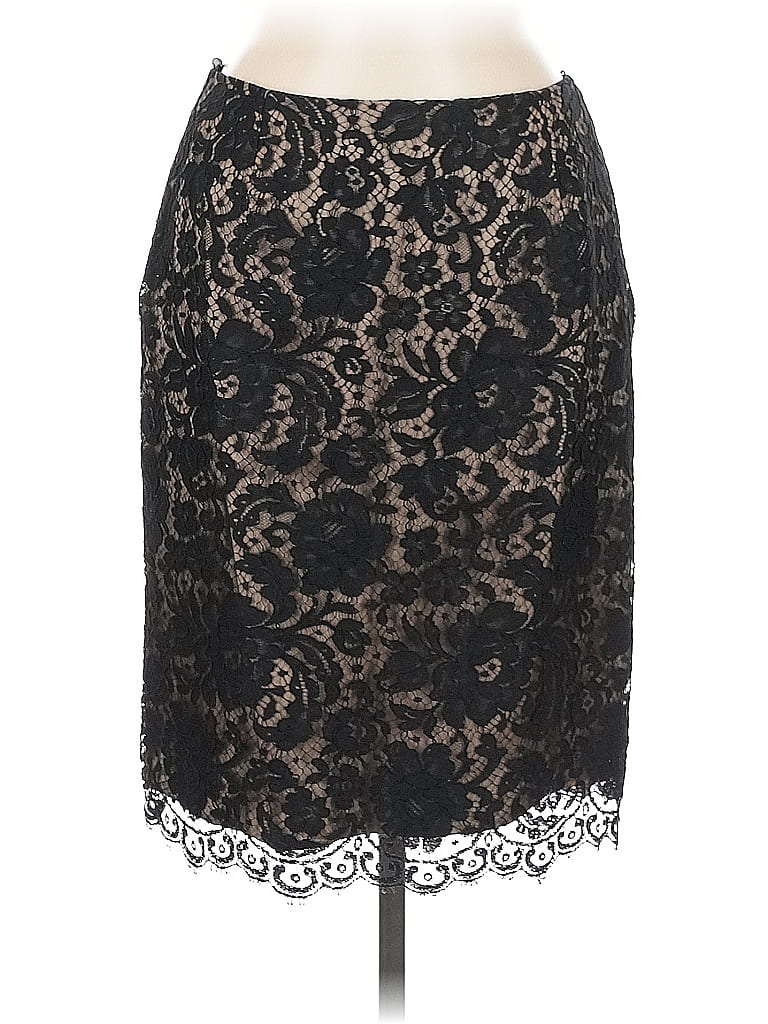 Pre-owned Unbranded Formal Skirt In Black