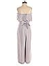 Babaton 100% Polyester Solid Gray Purple Jumpsuit Size 00 - photo 2