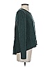 Eileen Fisher 100% Merino Wool Green Wool Pullover Sweater Size XS - photo 4