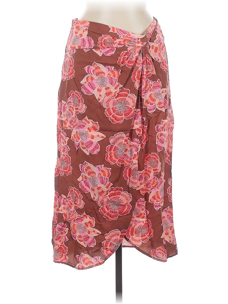 Pre-owned Ann Taylor Loft Casual Skirt In Brown