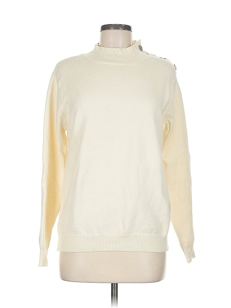 Pre-owned Kirundo Pullover Sweater In White