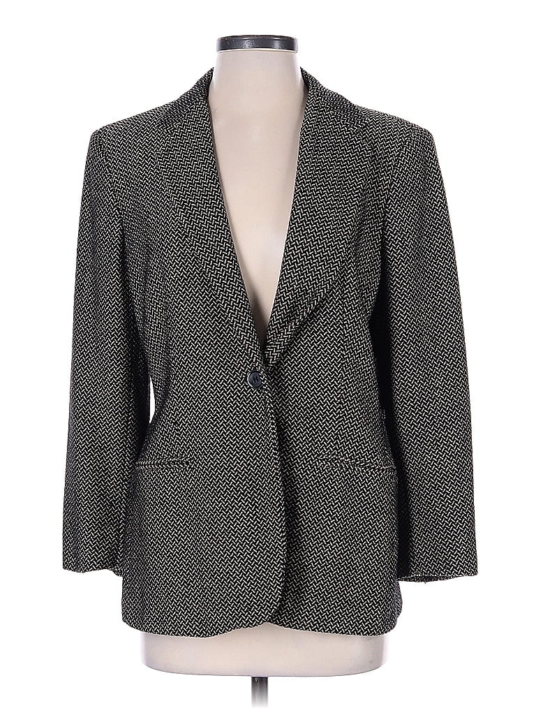 Pre-owned Max Mara Wool Blazer Jacket In Black