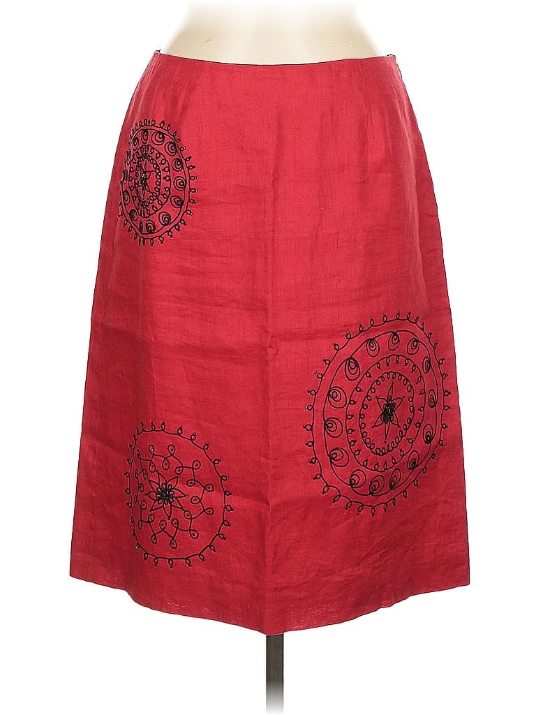 Pre-owned Ann Taylor Casual Skirt In Red