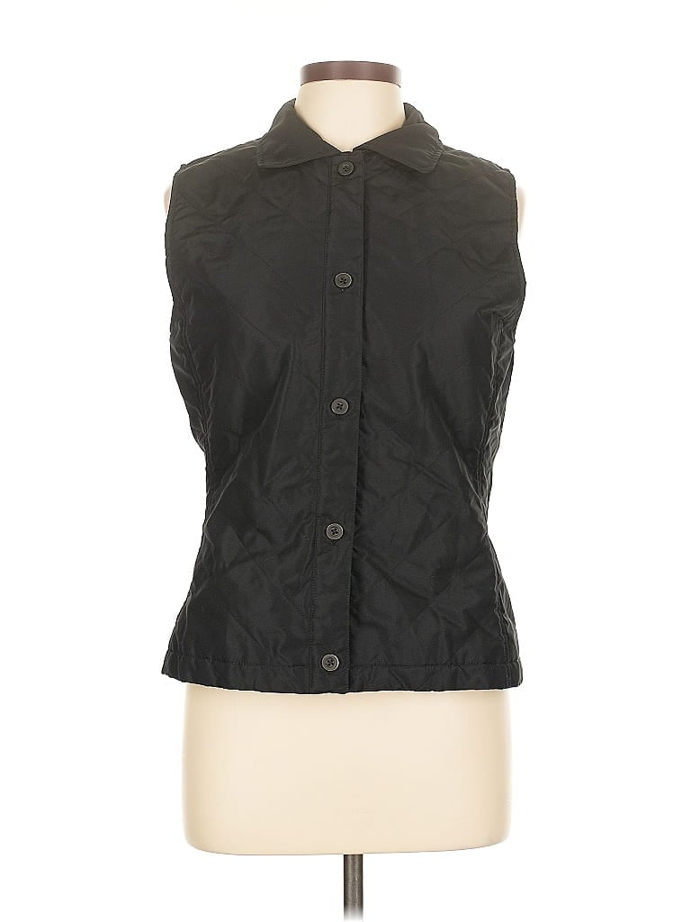 Pre-owned Geoffrey Beene Sport Vest In Black