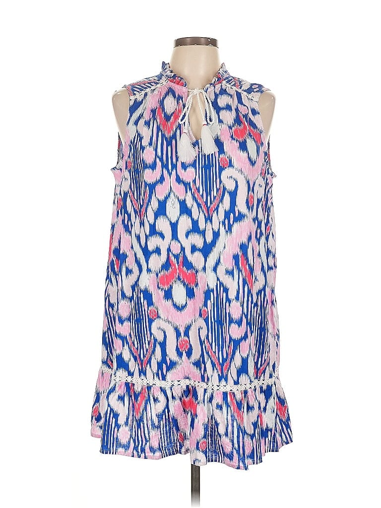 Pre-owned Crown & Ivy Casual Dress In Blue