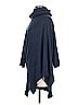 Tobey Grey 100% Acrylic Blue Poncho Size L - photo 5