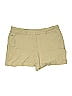 Apt. 9 Solid Tan Khaki Shorts Size 16 - photo 1