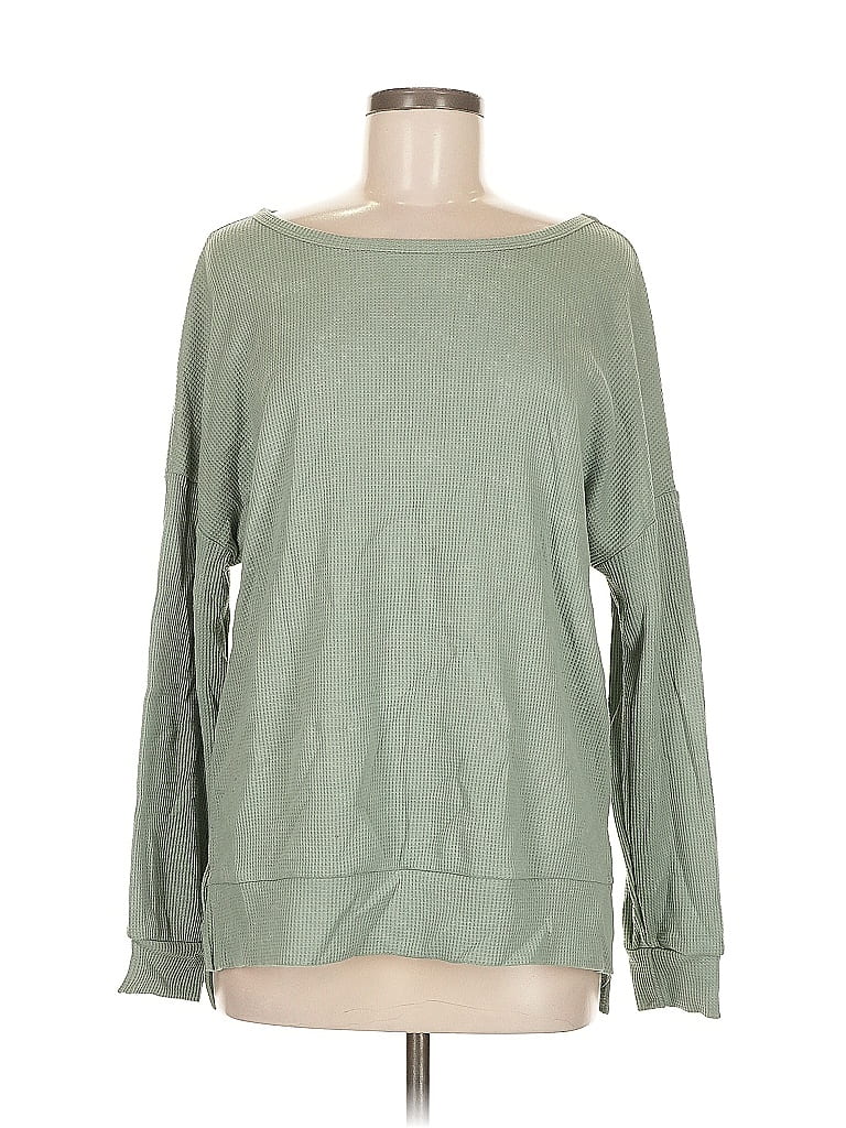 Pre-owned Dokotoo Long Sleeve T-shirt In Green