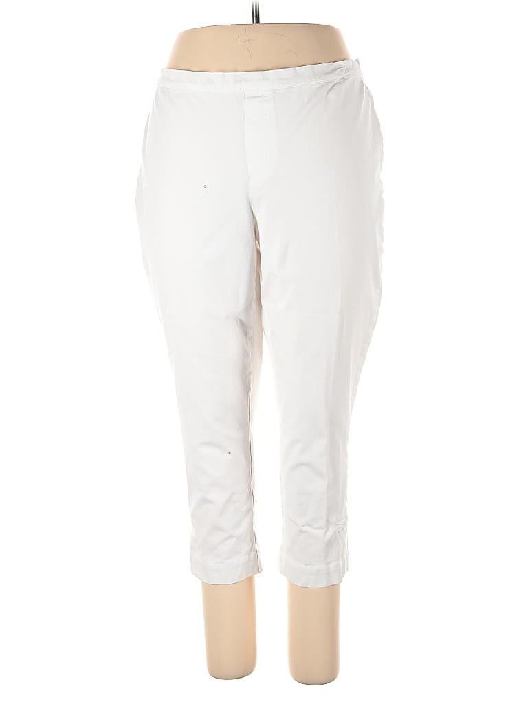 Click to view more detailed imagery on our partner's website Pre-owned Isaac Mizrahi Live Leggings In White
