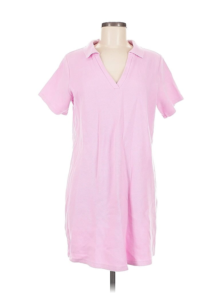 Pre-owned Gap Short Sleeve Polo Shirt In Pink