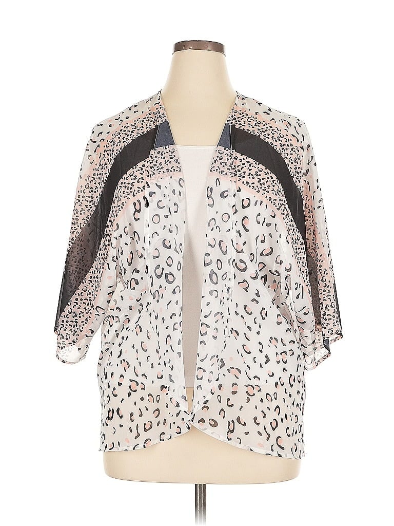 Pre-owned Unbranded Kimono In White