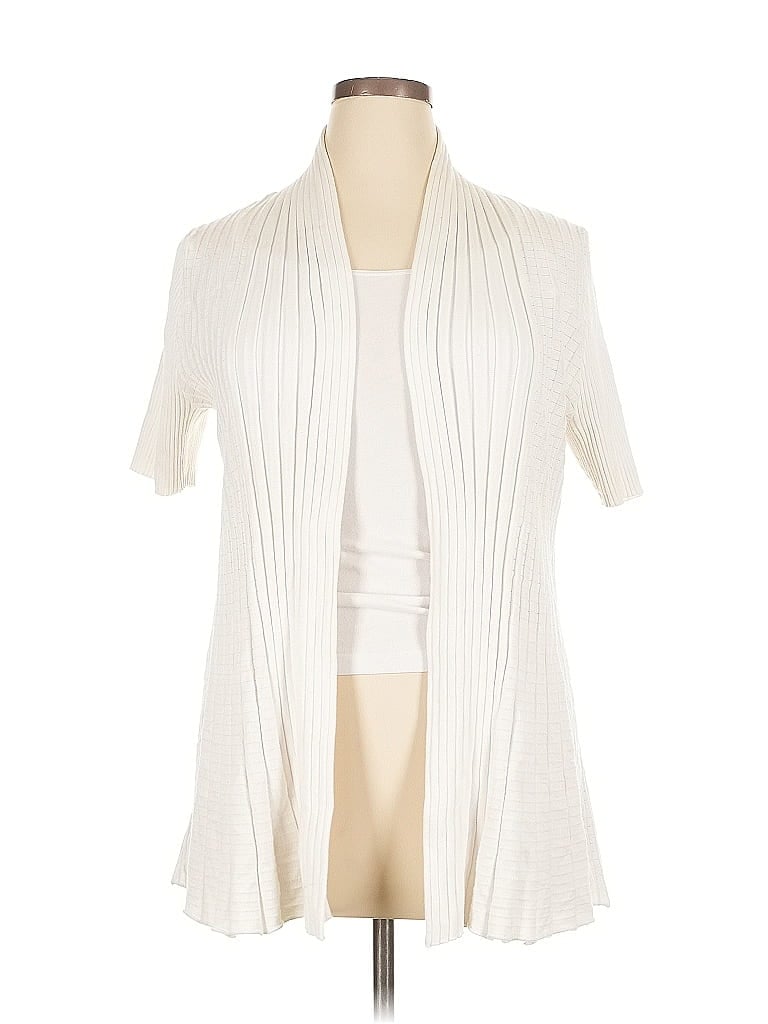 Pre-owned Lane Bryant Outlet Kimono In White