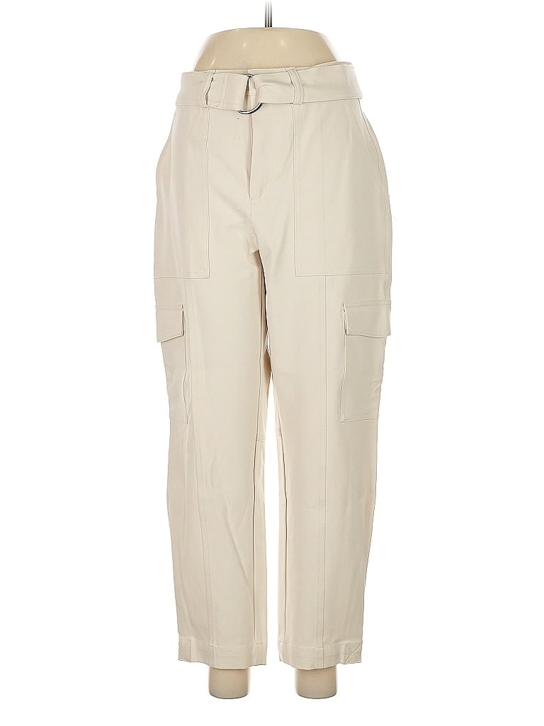 Pre-owned Banana Republic Cargo Pants In White