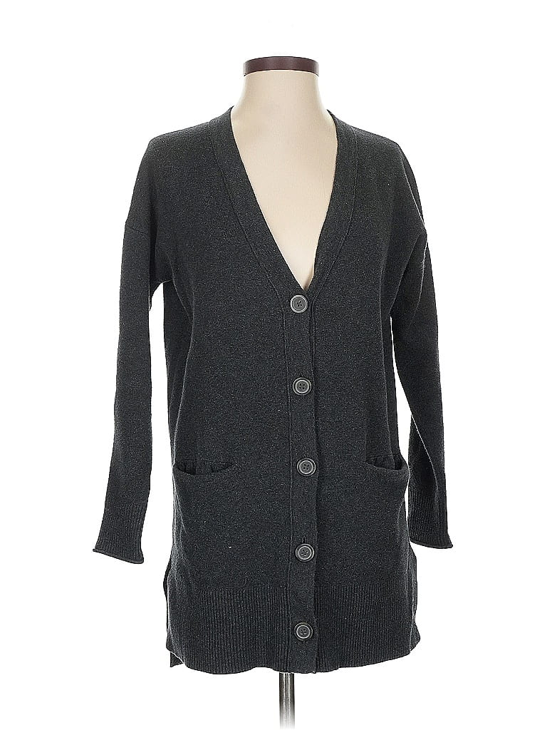 Pre-owned Madewell Cardigan Sweater In Gray