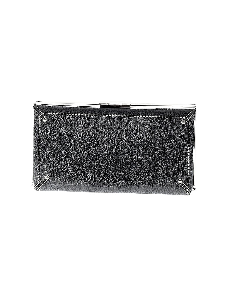 Pre-owned Nordstrom Leather Clutch In Black
