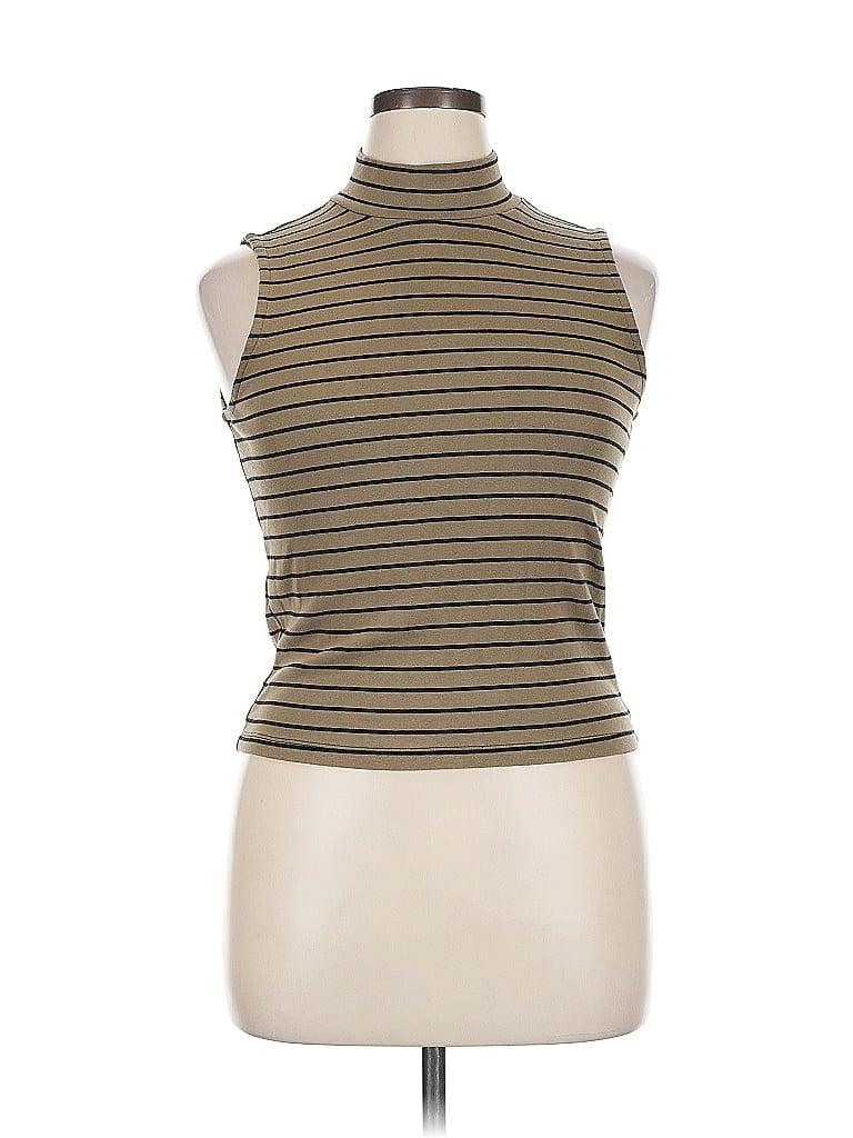 Pre-owned Gap Sleeveless T-shirt In Brown