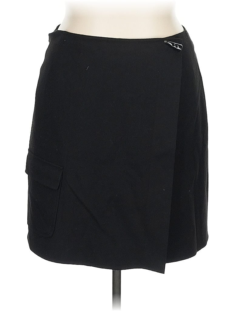 Pre-owned Talbots Casual Skirt In Black