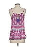 Chaser 100% Polyester Print Pink Sleeveless Top Size XS - photo 2