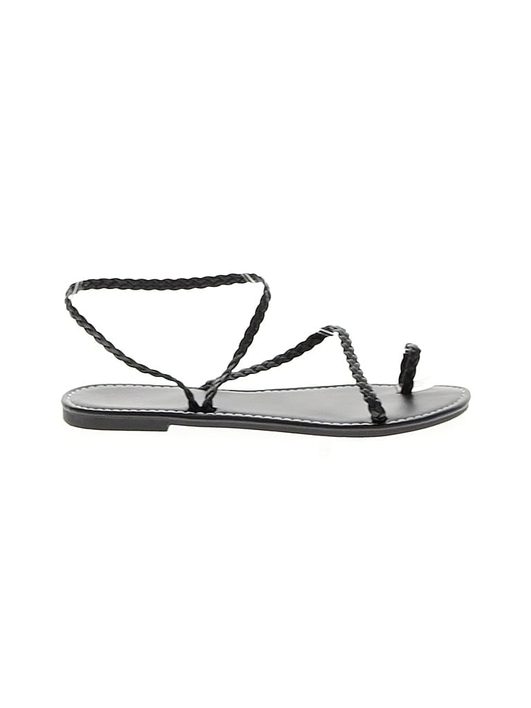 Pre-owned Unbranded Sandals In Black
