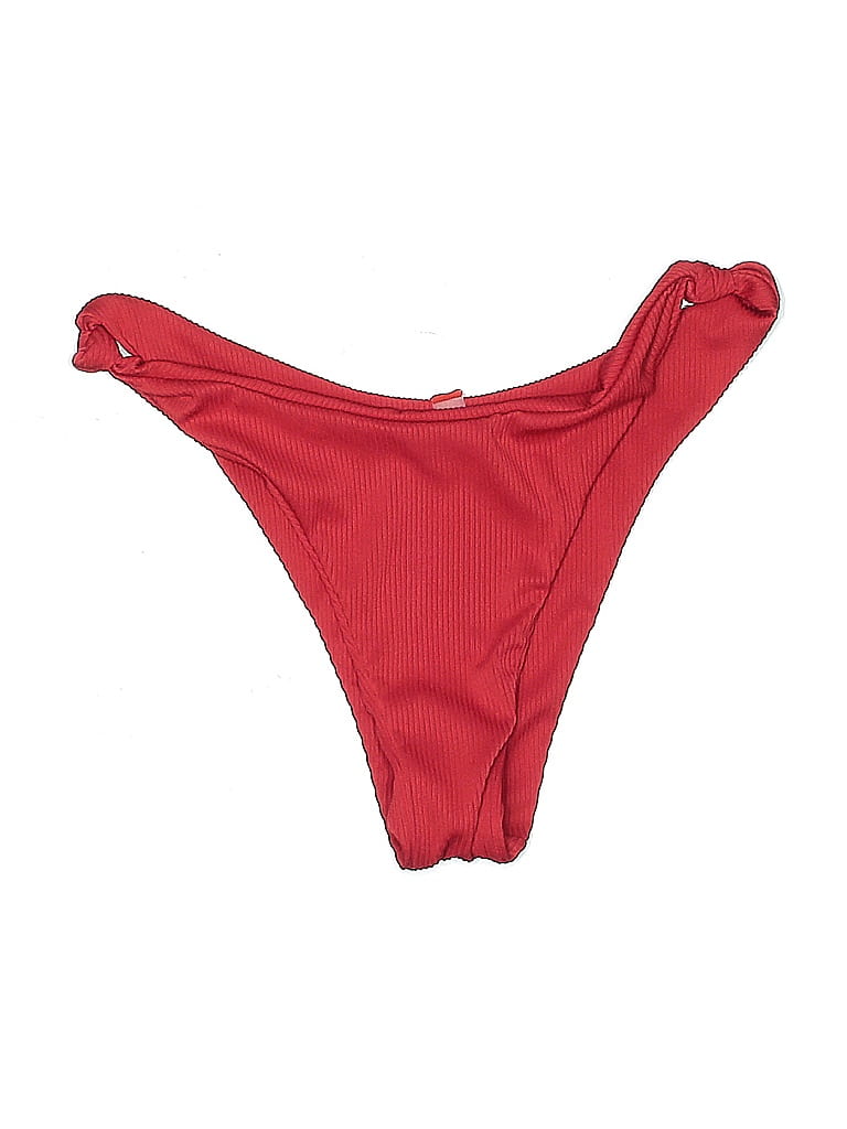 Pre-owned Zaful Swimsuit Bottoms In Red