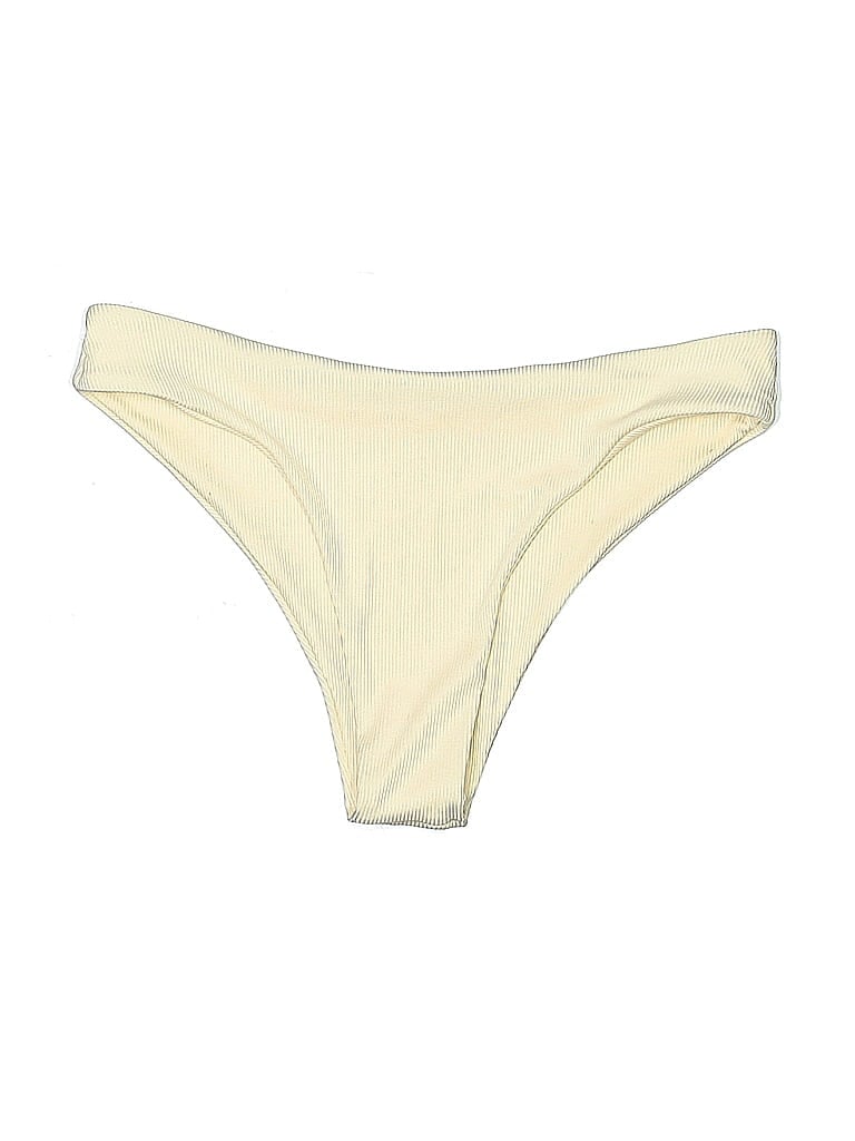 Pre-owned Zaful Swimsuit Bottoms In White